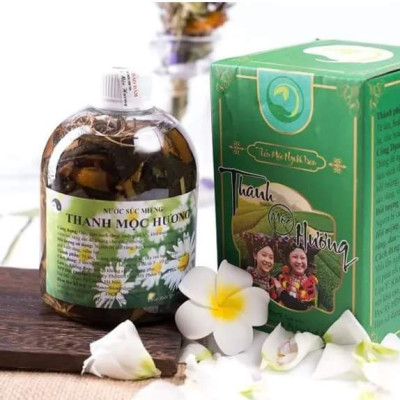 Nước súc miệng thảo mộc Thanh Mộc Hương sâu răng nhiệt miệng viêm lợi 500ml