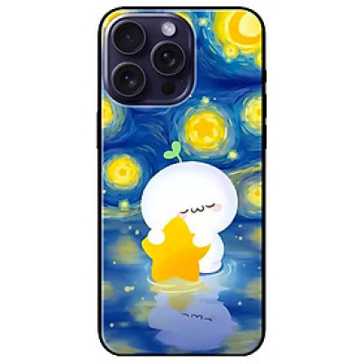 Ốp lưng dành cho Iphone 15 - Iphone 15 Plus - Iphone 15 Pro - Iphone 15 Pro Max - Bánh Bao Ôm Sao Vàng - Hàng Chính Hãng