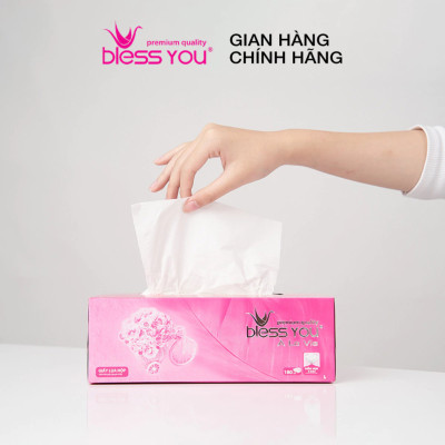 Combo 6 Hộp Khăn hộp Bless You Alavie 180 tờ