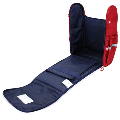 Ba Lô Chống Gù - Kala Y TC2587_BT.0039 - Màu Đỏ Rượu - Tặng Kèm Túi Vải