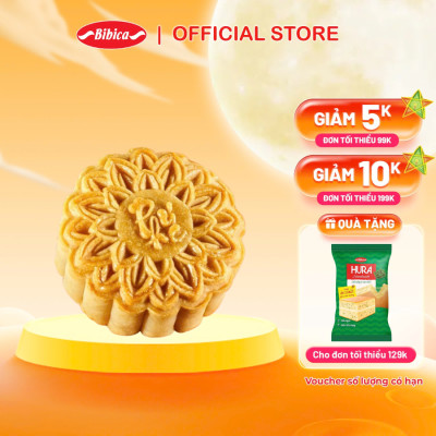 Bánh Nướng Trung Thu Bibica - Café nước cốt dừa 0 trứng 150g (3CC)