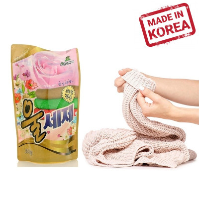 Combo 2 gói nước giặt len dạ Sandokkaebi 500ml Hàn Quốc 