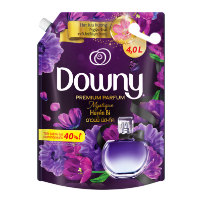 Nước Xả vải DOWNY Hương Nước Hoa Huyền Bí Túi 4L