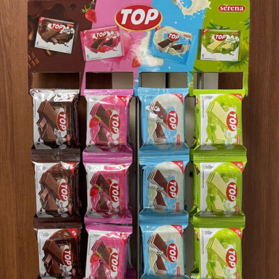 Bánh Xốp Kem Serena TOP – Giòn Tan, Thơm Ngon Khó Cưỡng – Túi 420g (20 gói)