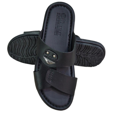 Dép Nam Quai Ngang Da Bò Thật TiTi ĐÔ Cao Cấp DNA2224