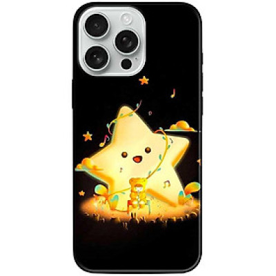 Ốp lưng cho iPhone 14 - iPhone 14 Plus - iPhone 14 Pro - iPhone 14 Pro Max - Sao Vàng May Mắn - Hàng Chính Hãng