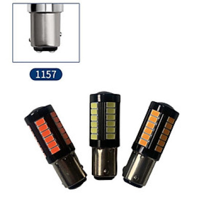 Bóng đèn led hậu 1157 Chipset 33 Bóng led có thấu kính hội tụ thế hệ mới cao cấp siêu sáng