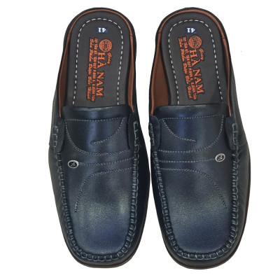 Dép Bít Mũi Nam HÀ NAM Da Bò Thật Cao Cấp GSB2102