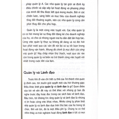 10 Bước Thực Hành Trở Thành Nhà Quản Lý Thành Công