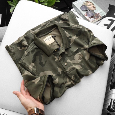 Áo thun polo camo Scotch & Soda