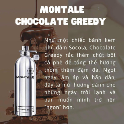 Nước Hoa Unisex Montale Chocolate Greedy 100ml