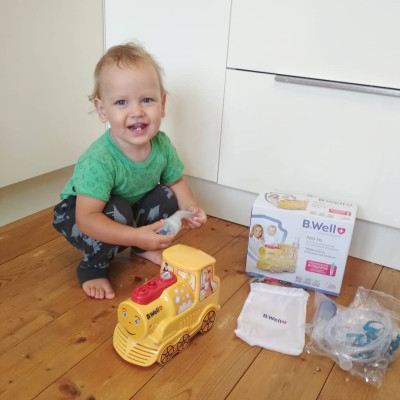 Máy Xông Mũi Họng B.Well PRO-115 hàng chính hãng, nhập khẩu trực tiếp từ Thụy Sỹ