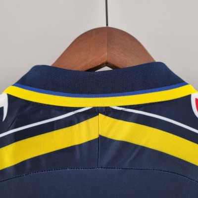 Áo Bóng Đá Retro Parma 1999 - Sân Khách bản cao cấp vải Cotton Polyester