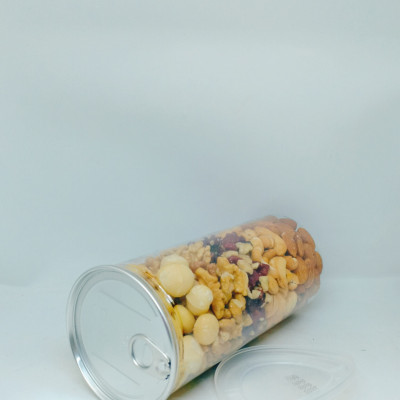 Hỗn hợp Mixed Nuts 5 loại hạt tách vỏ Fonut Hũ 500g ( hạt óc chó đỏ / Vàng, hạnh nhân,mắc ca,điều)