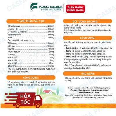 Combo Canxi hữu cơ cho bé CANXIBOBBY và 1 Kẽm ZIN C BOBBYKID TW Hanopharco