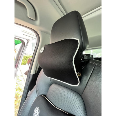 Gối Tựa Cổ Tựa Lưng Ghế Ngồi Xe Ô Tô - Gối Dựa Ghế Văn Phòng Chất Liệu Cao Su Non Cao Cấp