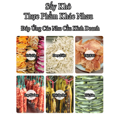 Máy sấy thực phẩm công nghiệp 210 lít, 22 khay Thương hiệu Mỹ cao cấp Septree DBC-22A - Bảo Hành 12 Tháng (Hàng Nhập Khẩu)