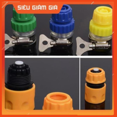 Bộ dây vòi xịt nước rửa xe, tưới cây . tăng áp 3 lần, loại 7m, 10m 206701-2 đầu đồng,cút, + tặng khăn phượt