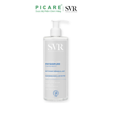 Nước Tẩy Trang Dành Cho Da Nhạy Cảm SVR Physiopure Eau Micellaire 400ml