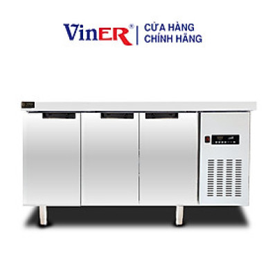 [HÀNG CHÍNH HÃNG] Tủ bàn mát 1m8 lạnh trực tiếp Viner