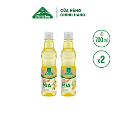 [BAO BÌ TRUNG THU]Combo 2 Chai Syrup Mía Biên Hòa 700ml/Chai