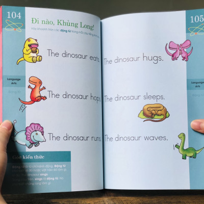 Brain Quest 1 - sách phát triển tư duy - Genbooks ( song ngữ anh việt, 6 - 7 tuổi )