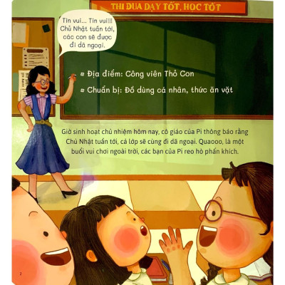 Xin Chào Lớp Một - Dã Ngoại (Kĩ Năng Sống Cho Bé)