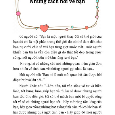 Bạn Bè Trong Hành Trình Của Bạn