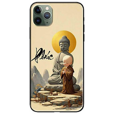 Ốp lưng dành cho Iphone X - Xs - Xs Max - XR - 11 - 11 Pro Max - Chú Tiểu Phúc Nâu - Hàng Chính Hãng