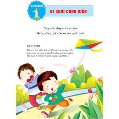 Sách - Học Kỹ Năng Sống Bằng Thơ - Khi ở Ngoài Và Phong Tục Lễ Tết - Việt Thư