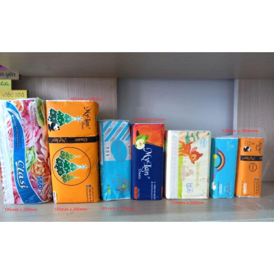 Thùng 30 gói Khăn Giấy Rút Gấu Trúc 3 Lớp MyLan Siêu Dai, Mềm Mịn, thấm hút tốt