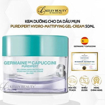 Kem Dưỡng Cho Da Dầu Mụn Germaine PUREXPERT Hydro-Mattifying Gel-Cream | Kelly Beauty