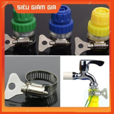 Bộ dây vòi xịt nước rửa xe, tưới cây . tăng áp 3 lần, loại 15m 206236 đầu đồng,cút,nối vàng+ tặng đai