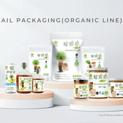 Mật thốt nốt sệt hữu cơ 250G | USDA Organic| Nguyên Chất, Tự Nhiên & Vì Sức Khỏe | Đặc sản An Giang