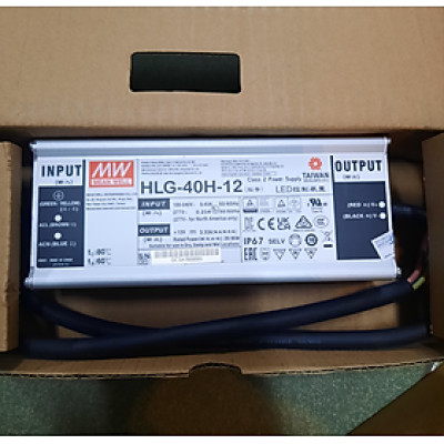Nguồn Meanwell HLG-40H-12 Hàng nhập khẩu