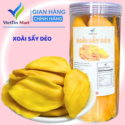 Xoài sấy Dẻo Thơm Ngon Tự Nhiên Viettin Mart 1kg