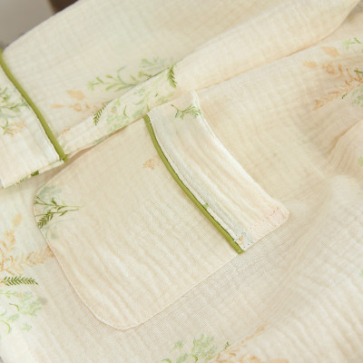 Bộ Đồ Bầu Và Sau Sinh Dài Tay AZ59 Có Khe Mở Cho Con Bú, Pijama Mặc Cữ