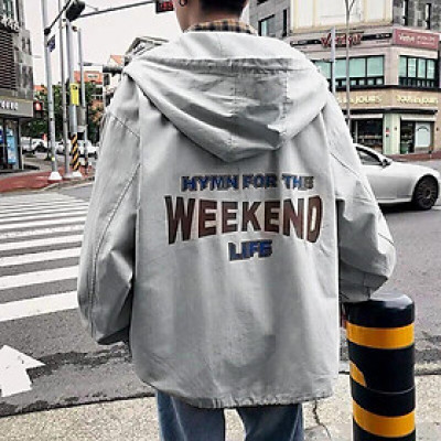 Áo khoác dù nam 2 lớp in chữ 404 error mẫu mới - M293