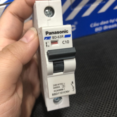 Cầu dao Panasonic 1 pha loại DIN BD Breaker DIN Type - Hàng chính hãng