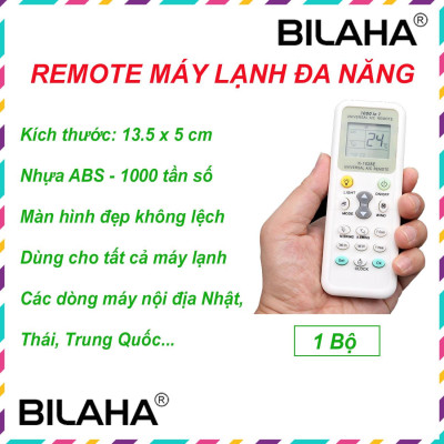 REMOTE ĐIỀU KHIỂN MÁY LẠNH ĐA NĂNG, REMOTE MÁY LẠNH, REMOTE ĐIỀU HÒA MÁY LẠNH NỘI ĐỊA NHẬT, VN (Hàng Chính Hãng)