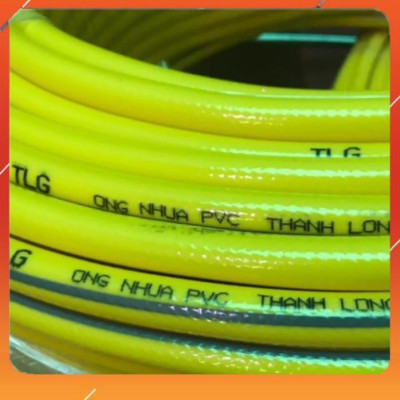 Vòi Xịt️Evoucher Bộ dây vòi xịt nước rửa xe, tưới cây , tăng áp 3 lần, loại 7m, 10m 206236 đầu đồng,cút,nối đen