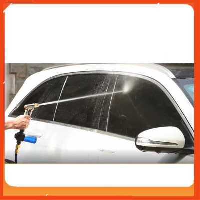 Bộ dây vòi xịt nước rửa xe, tưới cây . tăng áp 3 lần, loại 20m 206701-2 đầu đồng, cút, nối