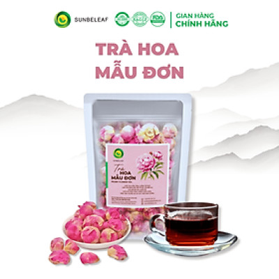 Trà Hoa Mẫu Đơn Sunbeleaf - Túi Zip 80g