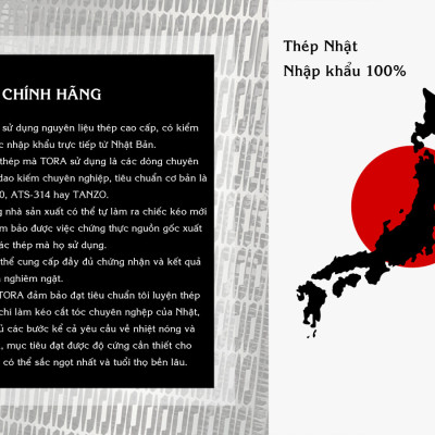 Kéo tỉa tóc TORA TM-2303