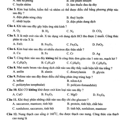 Bộ Đề Trắc Nghiệm Luyện Thi THPT Quốc Gia 2020 - Khoa Học Tự Nhiên - Tập 2 - Tái Bản