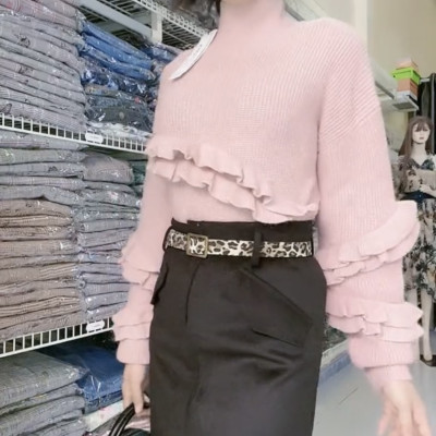 Set áo ấm thu đông kèm chân váy cao cấp Myqlothing.