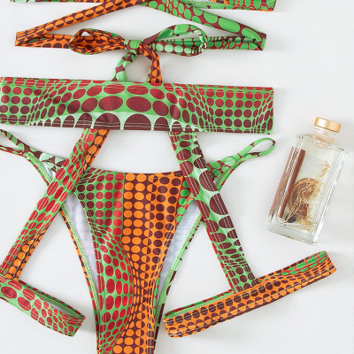 Bộ bikini 2 mảnh màu trơn có mút nâng ngực quyến rũ thời trang cho nữ