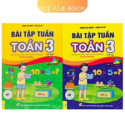 Sách - Bài tập tuần Toán 3 (Cánh diều)