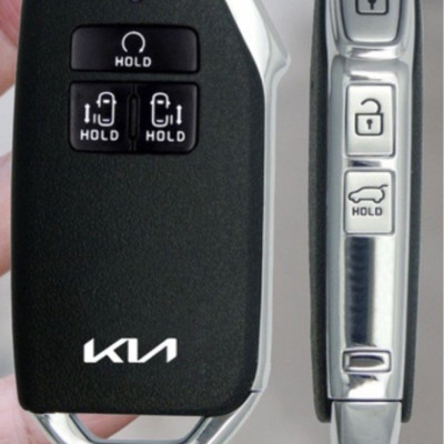 Bao da ép phom Handmade chìa khóa xe ô tô Kia CARNIVAL 2022 da bò thât giá tận xưởng (có bán sỉ) - hàng chính hãng