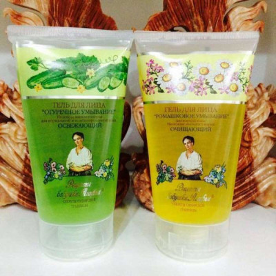 Sữa rửa mặt Bà Già Nga - Gel rửa mặt hoa cúc dưa chuột Agafi